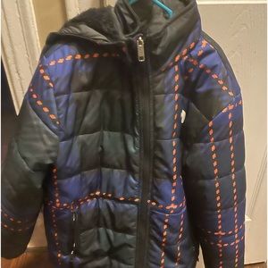 Boys north face reversible coat.